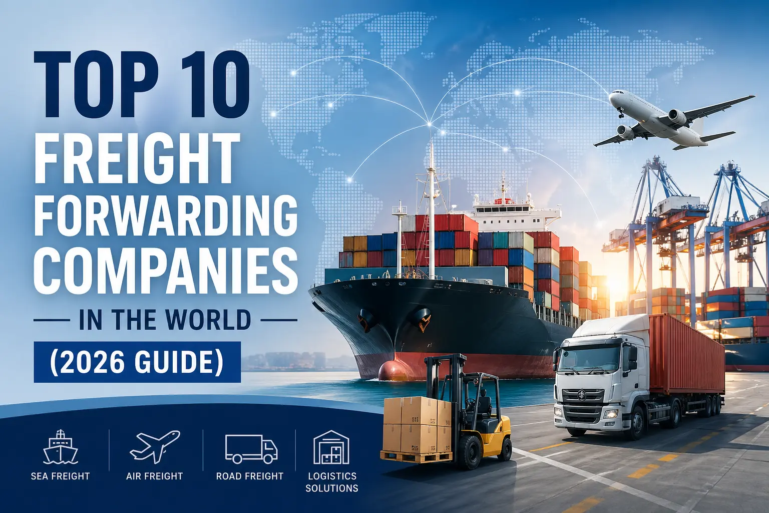 Top 10 Freight Forwarding Companies in the World (2026 Guide)