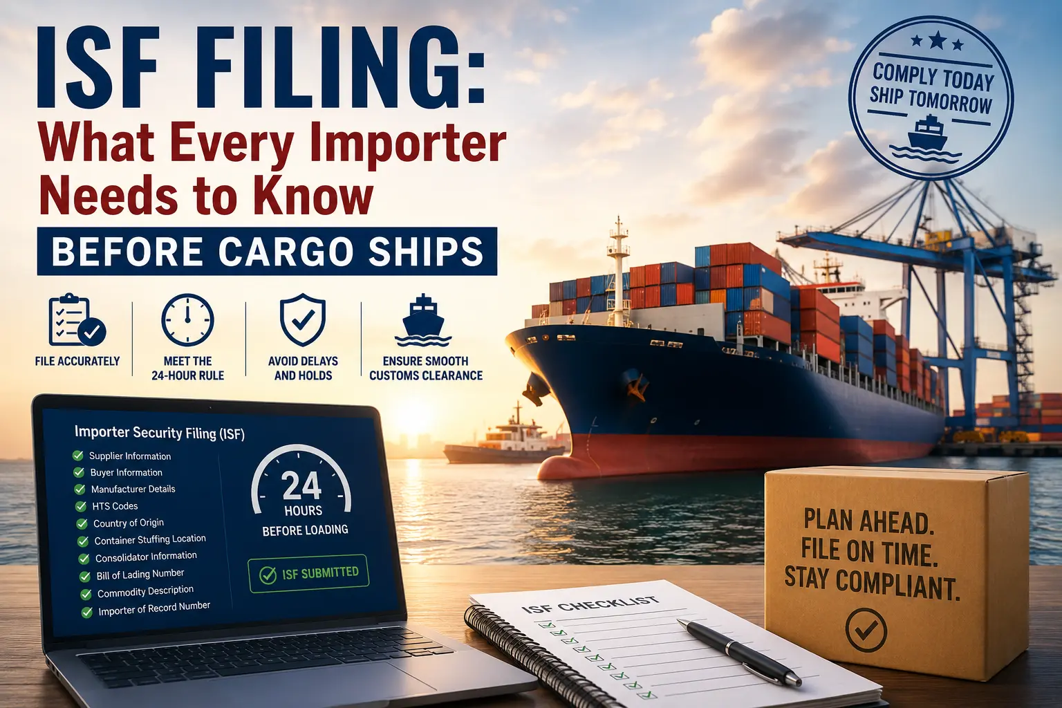 ISF Filing What Every Importer Needs to Know Before Cargo Ships