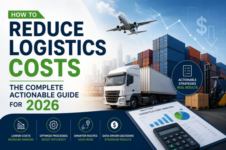 How to Reduce Logistics Costs: The Complete Actionable Guide for 2026