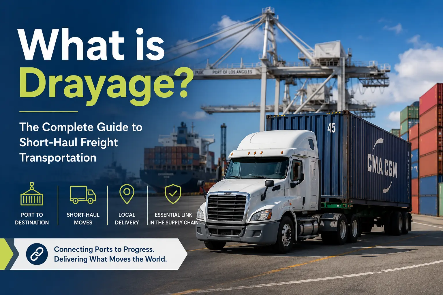 What is Drayage The Complete Guide to Short-Haul Freight Transportation